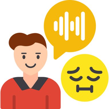 Müşteri derecelendirme simgesi, düz tasarım.