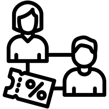 Müşteri servisi vektör simgesi