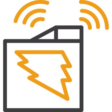 Modern b 'nin vektör illüstrasyonunda müziğin eksik simgesi