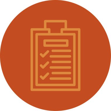 Pano simgesinin vektör illüstrasyonu