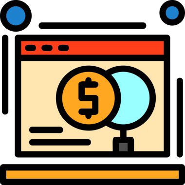 ticari yatırım para simgesi