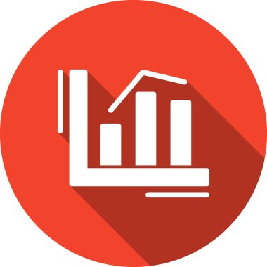 grafik vektör düz simgesi