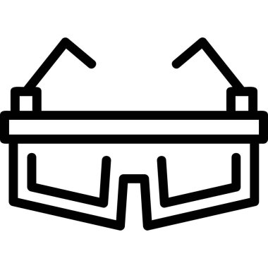 Sanal gözlük simgesi, özet tasarımı