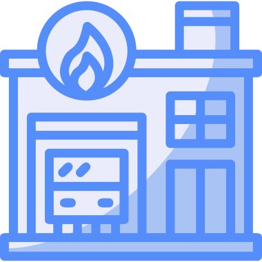 Ateş Ateş Ateş simgesi ile doldurulmuş - özet biçimi