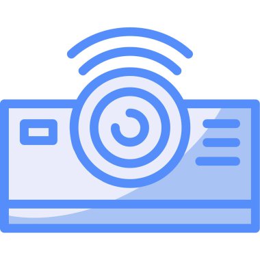 İnternet güvenlik simgesi. Beyaz arkaplanda izole edilmiş web tasarımı için internet koruma vektörü simgesi