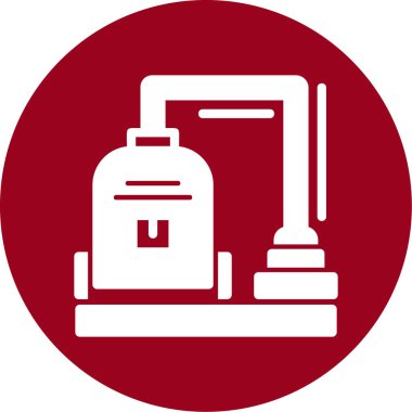 Modern b 'nin vektör illüstrasyonu simge gazından yoksun