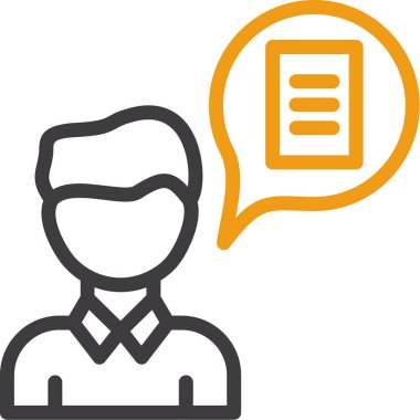 İş ikonu. vektör illüstrasyonu