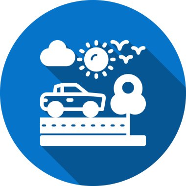 Güzel Glyph Vektör Simgesi