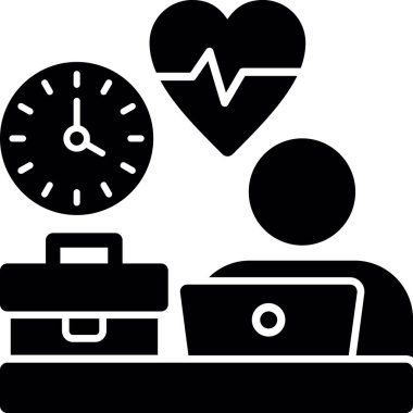 kalp atışı simgesi katı bir şekilde