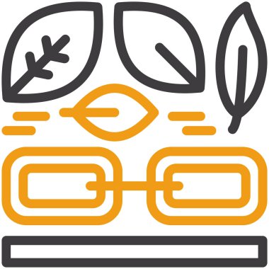 Yemek. Web simgesi basit illüstrasyon