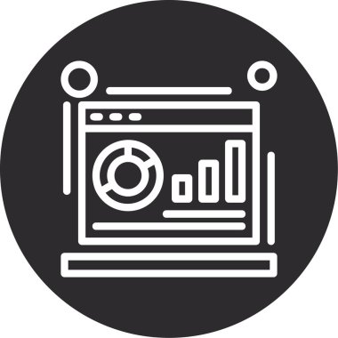 veri simgesi vektör illüstrasyonu