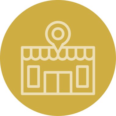 Yapı simgesinin vektör illüstrasyonu