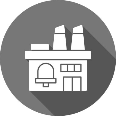 Modern binanın vektör illüstrasyonu