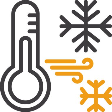 özet biçiminde termometre sıcaklık simgesi