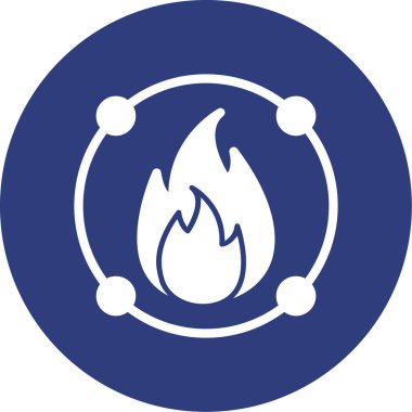 Simge vektör resimlemesini ateşle