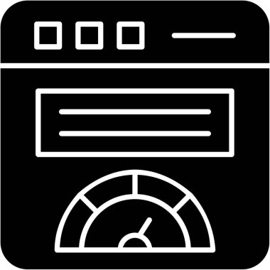 seo modern simgesinin vektör illüstrasyonu