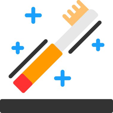 fırça. Web simgesi basit illüstrasyon