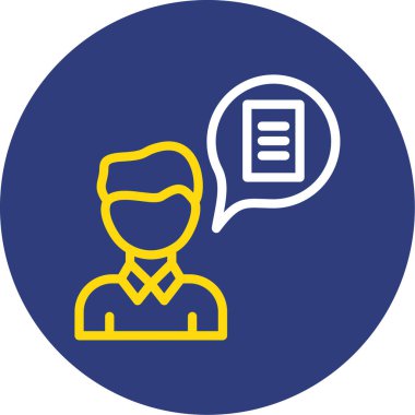 İş ve finans simgesinin vektör illüstrasyonu