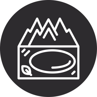 Gıda simgesinin vektör illüstrasyonu