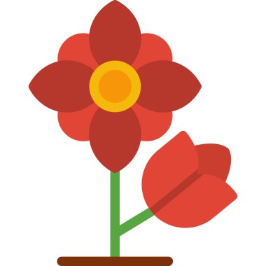 Çiçek bahçesi simgesi