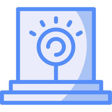 bilgisayar simgesi vektör illüstrasyonu