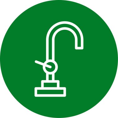 vector illustration of faucet icon