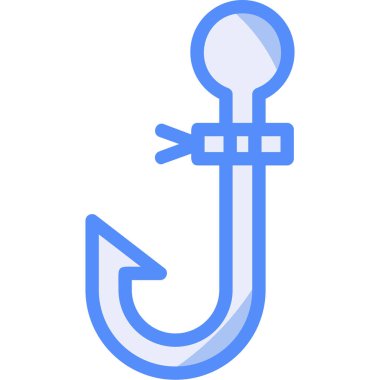 Kanca. Web simgesi basit illüstrasyon