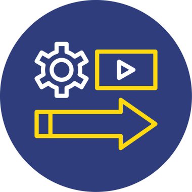 Ayarlama. Web simgesi basit tasarım