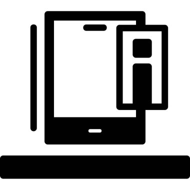 Bilgisayar. Web simgesi basit illüstrasyon