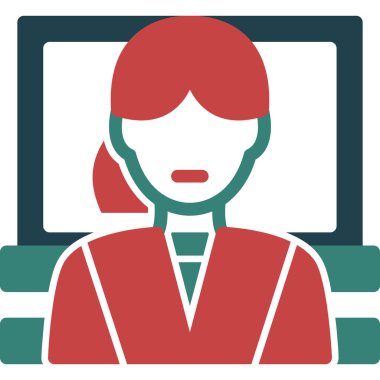 Dizüstü bilgisayarı olan kadın