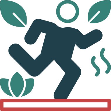 Çalıştırıcı simgesi, vektör illüstrasyonu