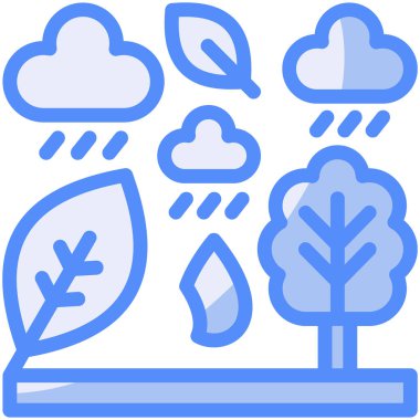 iklim bulutu hava durumu simgesi - özet biçimi