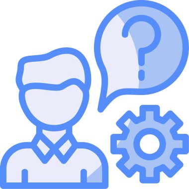 iş fikri insan simgesi