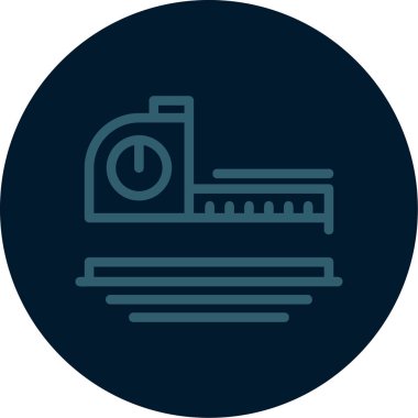 Benzin istasyonu simgesinin vektör illüstrasyonu