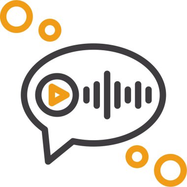 Müzik simgesinin vektör illüstrasyonu