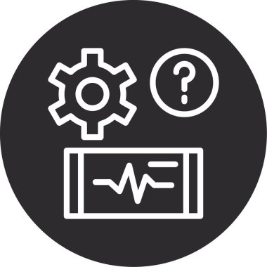 seo modern simgesinin vektör illüstrasyonu