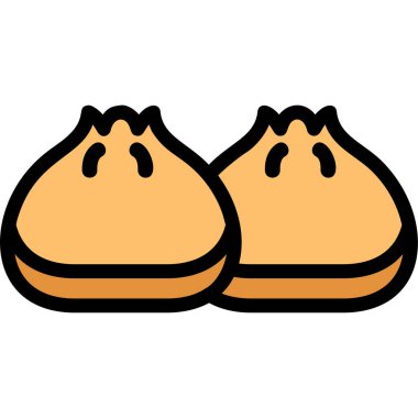 iki renk vektör illüstrasyonu, iki tavuk