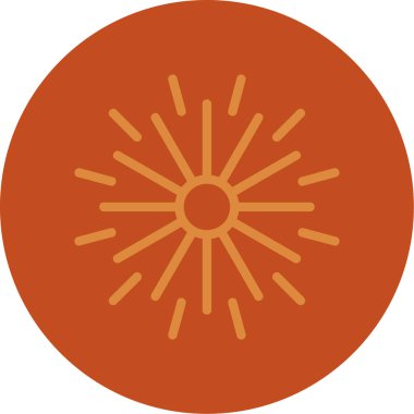 beautiful flower vector glyph icon