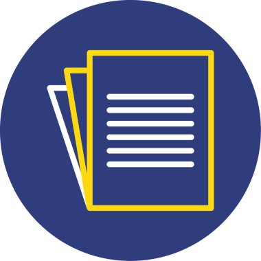 Kitap. Web simgesi basit illüstrasyon