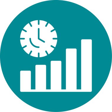 iş yönetimi simgesi, vektör illüstrasyonu