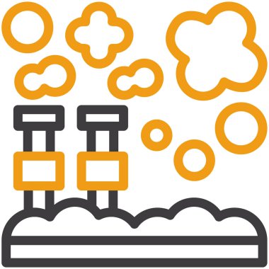 Fabrika endüstrisi üretim simgesi