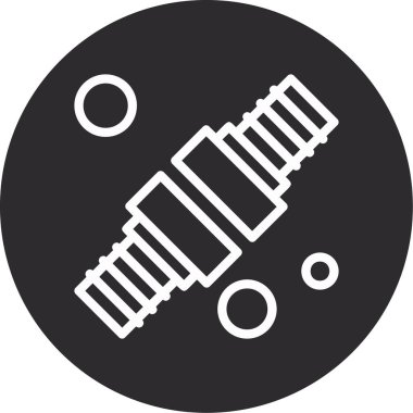 vektör mezura simgesi