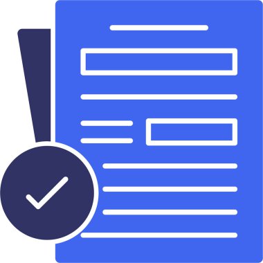 Kabullenme Katı İki Renk, Vektör İllüzyonu