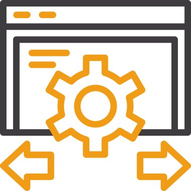 Simge vektör illüstrasyonu ayarlanıyor