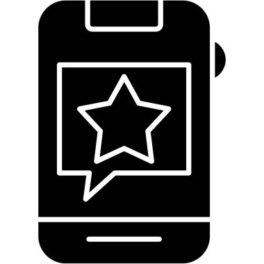 Mobil sohbet kutsal kişilerin resmi, vektör çizim