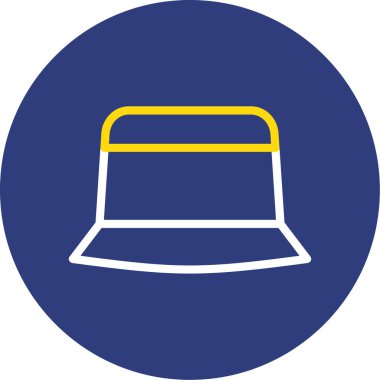 Modern eğitim ikonunun vektör illüstrasyonu