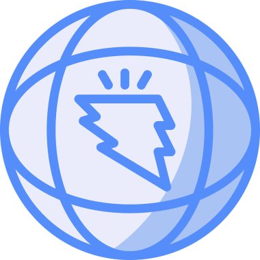 harita pin simgesi vektörü ince çizgi