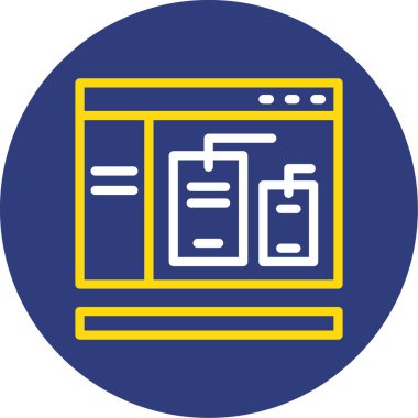 Web sayfası. Basit tasarım