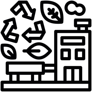 inşaat şehir simgesi oluşturma