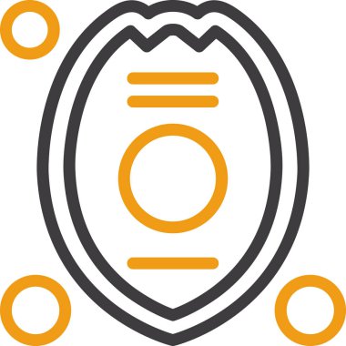 Bir çipin vektör illüstrasyonu